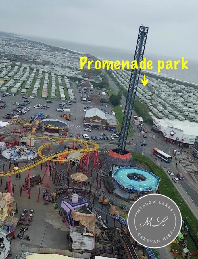 Promenade 566, Direct Beach Access, Close To Fantasy Island, Wifi, Pet Friendly - Meadow Lakes Caravan & Lodge Hire Skegness Exterior photo